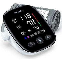 Blood Pressure Monitor, HYLOGY Large LED Display Adjustable Blood Pressure Cuff 2-Users Mode 180 Reading Memories Support Type-C Charge