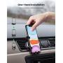 UGREEN Car Phone Holder Air Vent Mount Gravity Auto Clamp Retractable Cradle Clip Compatible for iPhone SE 11 Pro Max XR XS 8 7, Samsung S20 S10 A71 A70