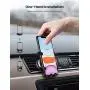 UGREEN Car Phone Holder Air Vent Mount Gravity Auto Clamp Retractable Cradle Clip Compatible for iPhone SE 11 Pro Max XR XS 8 7, Samsung S20 S10 A71 A70