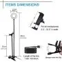 Selfie Ring Light with Cell Phone Holder for Live Stream/Makeup,3 Color Modes Eye Protection Kids Desk Lamp Book Light, 360 ° Flexible Gooseneck for Clip on Reading Lights,LED Vanity Mirror Light Selfie Ring Light with Cell Phone Holder for Live Stream/Makeup,3 Color Modes Eye Protection Kids Desk Lamp Book Light, 360 ° Flexible Gooseneck for Clip on Reading Lights,LED Vanity Mirror Light
