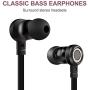 Docooler PTM P5 Wired in-Ear Earphones Stereo Gaming Headset Headphones with in-line Control & Microphone for PSP iPhone iPad Android Smartphones Tablet PC Laptop