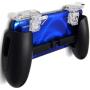 TTi Mobile Game Triggers Controller, Joystick Pocket Egg Gamepad Joypad, No Delay Shoot Aim Fire Keys, PUBG Gameplay Accessories, Defeat The Enemy (4.5-6" Phone) (Controller + L1R1 Triggers)