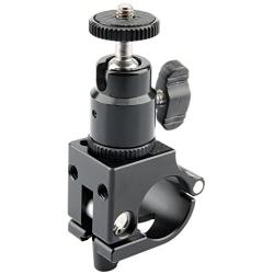 NICEYRIG Compatible QR Rod Clamp DJI RoninM MX MOZA Gimbal Stabilizer with 360 Degree Swivel Monitor Shoe Mount