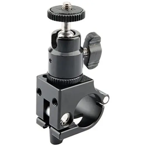 NICEYRIG Compatible QR Rod Clamp DJI RoninM MX MOZA Gimbal Stabilizer with 360 Degree Swivel Monitor Shoe Mount NICEYRIG Compatible QR Rod Clamp DJI RoninM MX MOZA Gimbal Stabilizer with 360 Degree Swivel Monitor Shoe Mount