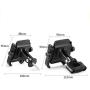 RMPH-Mobile Phone Holder Bike Motorcycle Phone Mount Aluminum Alloy Bicycle Cell Phone Holder Accessories Fits iPhone X Xs 7 7 Plus 8 8 Plus iPhone 6s 6s Plus Galaxy S7 S6 S5