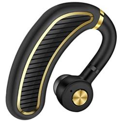 Bluetooth Headset,Wireless Bluetooth 4.1 Business Headphone Earphone 300mAh Super Long Standby Earpiece with Mic,Sweatproof,Noise Reduction,Mute Switch for Cell Phone, Skype, Truck Driver,Office,Sport