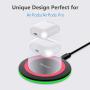 Yootech Wireless Charger,Qi-Certified 10W Max Fast Wireless Charging Pad Compatible with iPhone SE 2020/11/11 Pro/11 Pro Max/XR/XS/X/8,Samsung Galaxy S20/Note 10/S10/S9,AirPods Pro(No AC Adapter)