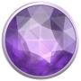 PopSockets PopGrip - Expanding Stand and Grip with Swappable Top - Disco Crystal Orchid