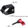 CAMVATE Light Mount Stand Bracket 25mm Rod Clamp Holder for DJI Ronin-M, Freefly MoVI - Red Knob
