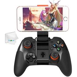 Wireless VR Game Joystick Bluetooth Gamepad Wireless 4.0 Joystick Dual Mode Bluetooth Game Controller for Android Smart Phone Cellphone (Renewed)