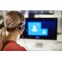 Jabra Evolve 40 MS Professional Wired Headset, Mono – Telephone Headset for Greater Productivity, Superior Sound for Calls and Music, 3.5mm Jack/USB Connection, All-Day Comfort Design, MS Optimized