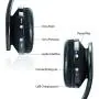 Bluetooth Foldable Headphones Wireless Over-Ear Stereo Earbuds, Wired Headsets with Built-in Microphone Soft Earmuffs & Lightweight for iPhone/Samsung/LG/iPad/PC/TV with Carrying Case (Black) Bluetooth Foldable Headphones Wireless Over-Ear Stereo Earbuds, Wired Headsets with Built-in Microphone Soft Earmuffs & Lightweight for iPhone/Samsung/LG/iPad/PC/TV with Carrying Case (Black)