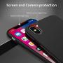 OTOFLY for iPhone X Case, [Silky and Soft Touch Series] Premium Soft Silicone Rubber Full-Body Protective Bumper Case Compatible with Apple iPhone X(ONLY) - Black