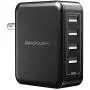 RAVPower USB Wall Charger 40W 8A 4-Port Multi-Port Travel Charger Charging Station, Compatible iPhone 11 Pro XS Max XR X, Ipad Pro Air Mini, Galaxy S9 S8 Note 8 Edge, Smartphone, Tablet and More RAVPower USB Wall Charger 40W 8A 4-Port Multi-Port Travel Charger Charging Station, Compatible iPhone 11 Pro XS Max XR X, Ipad Pro Air Mini, Galaxy S9 S8 Note 8 Edge, Smartphone, Tablet and More