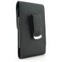 Wonderfly Vertical Holster for Flip Phone or Smartphone Up to 4.25x2.25x0.85 Inch in Dimensions, a Leather Carrying Case with Belt Clip