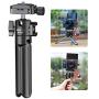 ULANZI U-Pod Aluminum Vlog Tripod w Cold Shoe Mount Handle Grip for Canon G7X Mark III M6 Mark II Sony RX100 VII A6400 A6100 A6600 Compact Cameras Mounting Microphone Vlogging
