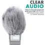 Movo AEK-Z4 Handy Portable Recorder Accessory Kit with Mic Grip, Shock Mount, and Deadcat Windscreen for Zoom H1n, H2n, H4n, H5, H6, Tascam DR-40X, DR-05X, DR-07X, DR-22WL, DR100MKIII Movo AEK-Z4 Handy Portable Recorder Accessory Kit with Mic Grip, Shock Mount, and Deadcat Windscreen for Zoom H1n, H2n, H4n, H5, H6, Tascam DR-40X, DR-05X, DR-07X, DR-22WL, DR100MKIII