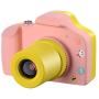 TURN RAISE Kids Digital Camera Mini 1.5 Inch Screen Childrens Camera, 1080P HD Video Recorder, Toddler Digital Camera with 8GB Micro SD Card & Card Reader for Girls/Boys (Pink)