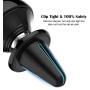 Magnetic Car Holder Unique Magnetic Air Vent Mount by ICONFLANG, Compatible with Most Case and Cell Phone – with 2 Metal Plates