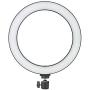 Aramox LED Ring Light, 10 inch LED Ring Light Living Broadcast Selfie Fill Lamp Dimmable 3 Light Modes (Aluminum Alloy)