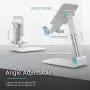Cell Phone Stand,Fully Foldable Portable Phone Holder for Desk, Height Angle Adjustable iPad iPhone Cell Phone Stand Stamd,Cradle,Dock, Compatible with All Smartphone/iPad/Kindle/Tablet Cell Phone Stand,Fully Foldable Portable Phone Holder for Desk, Height Angle Adjustable iPad iPhone Cell Phone Stand Stamd,Cradle,Dock, Compatible with All Smartphone/iPad/Kindle/Tablet