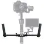 ADAI Dual Handle Grip Handheld Stabilizer for Zhiyun Crane 2/ Crane Plus/Crane V2/ Crane M/Feiyu a1000/ a2000/ Gusen MOZA Air Aircross