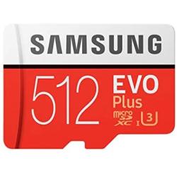 Samsung 512GB Micro SDXC EVO+ Plus Memory Card for Samsung Phone Works with Galaxy S20, S20+, S20 Ultra 5G, S10 Lite Phone (MB-MC512) Bundle with (1) Everything But Stromboli MicroSD Card Reader