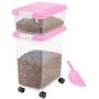 IRIS USA, Inc. 3- Piece Airtight Pet Food Storage Container Combo