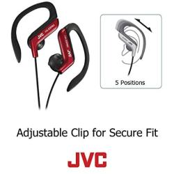 JVC HAEBR80A Sports Clip Headphones (Blue)