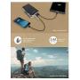 myCharge Adventure Camping Portable Charger Power Bank 10050mAh Rugged Outdoor External Battery Pack with Carabiner Clip - USB Accessories, Bluetooth Speaker, Cell Phone (iPhone, Android for Samsung)