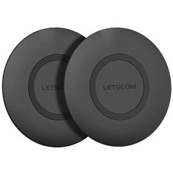 LETSCOM Wireless Charger, [2 Pack] Qi-Certified 15W Max Fast Wireless Charging Pad, Compatible with iPhone 11/11 Pro Max/XS Max/XR/XS/X/8/8+, Galaxy Note 10/Note 10+/S10/S10+/S10E (No AC Adapter)