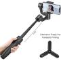 3-Axis Gimbal Stabilizer Feiyu Vimble 2S - The Lightweight Extensible Gimble for iPhone 11/Pro/Max and Smartphones, Supports Dolly Zoom, Selfie-Stick Features.