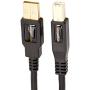 AmazonBasics USB 2.0 Printer Cable - A-Male to B-Male Cord - 10 Feet (3 Meters)