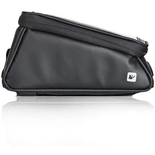 Mhwlai Bicycle Front Frame Bag, Waterproof Mobile Phone Touch Screen Multi-Function Bag Suitable for Mountain Bike Road car Front Bag Bicycle Accessories Mhwlai Bicycle Front Frame Bag, Waterproof Mobile Phone Touch Screen Multi-Function Bag Suitable for Mountain Bike Road car Front Bag Bicycle Accessories