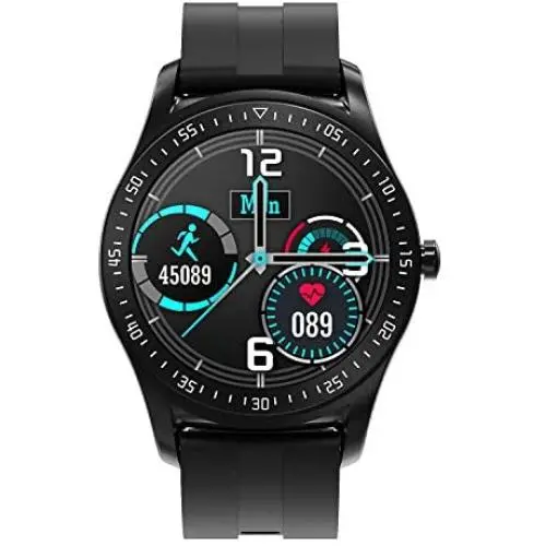 HopoFit Smart Watch for Men Women,Fitness Tracker Smartwatch for Android iOS Phones,1.3" Touch Screen IP68 Waterproof Sport Watch with Heart Rate,Sleep Monitor (Black) HopoFit Smart Watch for Men Women,Fitness Tracker Smartwatch for Android iOS Phones,1.3" Touch Screen IP68 Waterproof Sport Watch with Heart Rate,Sleep Monitor (Black)