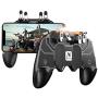 Newseego Mobile Game Controller, [Upgrade] Phone Controller Gamepad with L1R1 6 Fingers Trigger for Shooter Sensitive and Aim Trigger Controller for Android & iOS for Knives Out