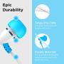 LilGadgets BestBuds Volume Limited in-Ear Headphones with Mic for Children/Kids (Includes Travel case and Splitter)