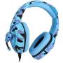 PS4 Gaming Headset ONIKUMA K1 PC Gamer Stereo Wired Over Ear Noise Cancelling Headphones with Microphone, Volume Control for PlayStation 4 Laptop Tablet Mobile Phone
