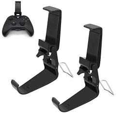 ZILONG 2 PACK Foldable Controller Clip Mobile Phone Plastic Holder Smartphone Game Clamp for Xbox One Controller