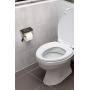 Neater Nest Reversible Toilet Paper Holder with Phone Shelf and Bathroom Hook, Vintage Decor Style (Oil Rubbed Bronze)