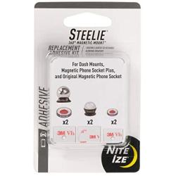 Nite Ize Steelie Universal Adhesive Replacement Kit - for Dash Mount and Phone Sockets