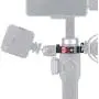 Smooth 4 Rode Clamp Ring Extension Adapter with Cold Shoe for Zhiyun Smooth 4, Applied to Rode Microphone/LED Video Light/Monitor Vlogging Smooth 4 Rode Clamp Ring Extension Adapter with Cold Shoe for Zhiyun Smooth 4, Applied to Rode Microphone/LED Video Light/Monitor Vlogging