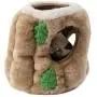 Outward Hound Hide-A-Squirrel Squeaky Puzzle Plush Dog Toy - Hide and Seek Activity for Dogs