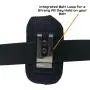 AGOZ Jitterbug Flip Phone Holster, Vertical Belt Clip Case, Heavy-Duty Canvas Carrying Flip Cell Phone Pouch Rugged Cover with Strong Metal Clip and Belt Loops - 4.3" x 2.2" AGOZ Jitterbug Flip Phone Holster, Vertical Belt Clip Case, Heavy-Duty Canvas Carrying Flip Cell Phone Pouch Rugged Cover with Strong Metal Clip and Belt Loops - 4.3" x 2.2"