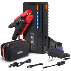 TACKLIFE T6 800A Peak 18000mAh Car Jump Starter (up to 7.0L Gas, 5.5L Diesel Engine) with Long Standby, Quick Charge, 12V Auto Battery Booster, Portable Power Pack for Cars, Trucks, SUV