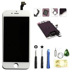 for iPhone 6 (4.7 Inch) (A1549, A1586, A1589) Screen Replacement LCD Digitizer Assembly Touchscreen Front Glass White