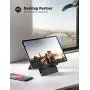 Lamicall Adjustable Tablet Stand Holder - Foldable Desktop Stand Charging Dock for Desk Compatible with iPad Air Mini Pro 9.7,12.9, Phone 11 XS Max XR X Plus S10 S9 S8 Smartphones(4-13”) Lamicall Adjustable Tablet Stand Holder - Foldable Desktop Stand Charging Dock for Desk Compatible with iPad Air Mini Pro 9.7,12.9, Phone 11 XS Max XR X Plus S10 S9 S8 Smartphones(4-13”)