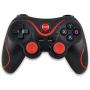Wireless Android Gamepad T3 X3 Wireless Joystick Game Controller Bluetooth BT3.0 Joystick for Mobile Phone Tablet TV Box Holder-Black Gamepad-