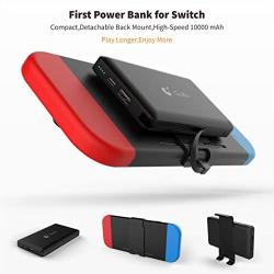 Mthinkor Battery Backup Power Bank 10000mAh Compatible with Nintendo Switch (with Adapter)