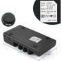 Charging Station,Thopeb 4 Port USB Charging Station Included 4 Short Mixed Cables - Compatible Ipad,iPhone,Samsung,Smartphone - Desktop Cell Phone Charge Stand & Multiple USB Charger Docking Organizer